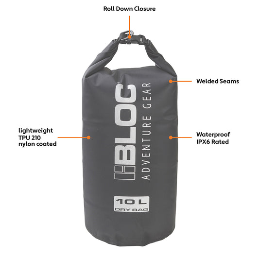 DRY SACK BLACK TPU 10L