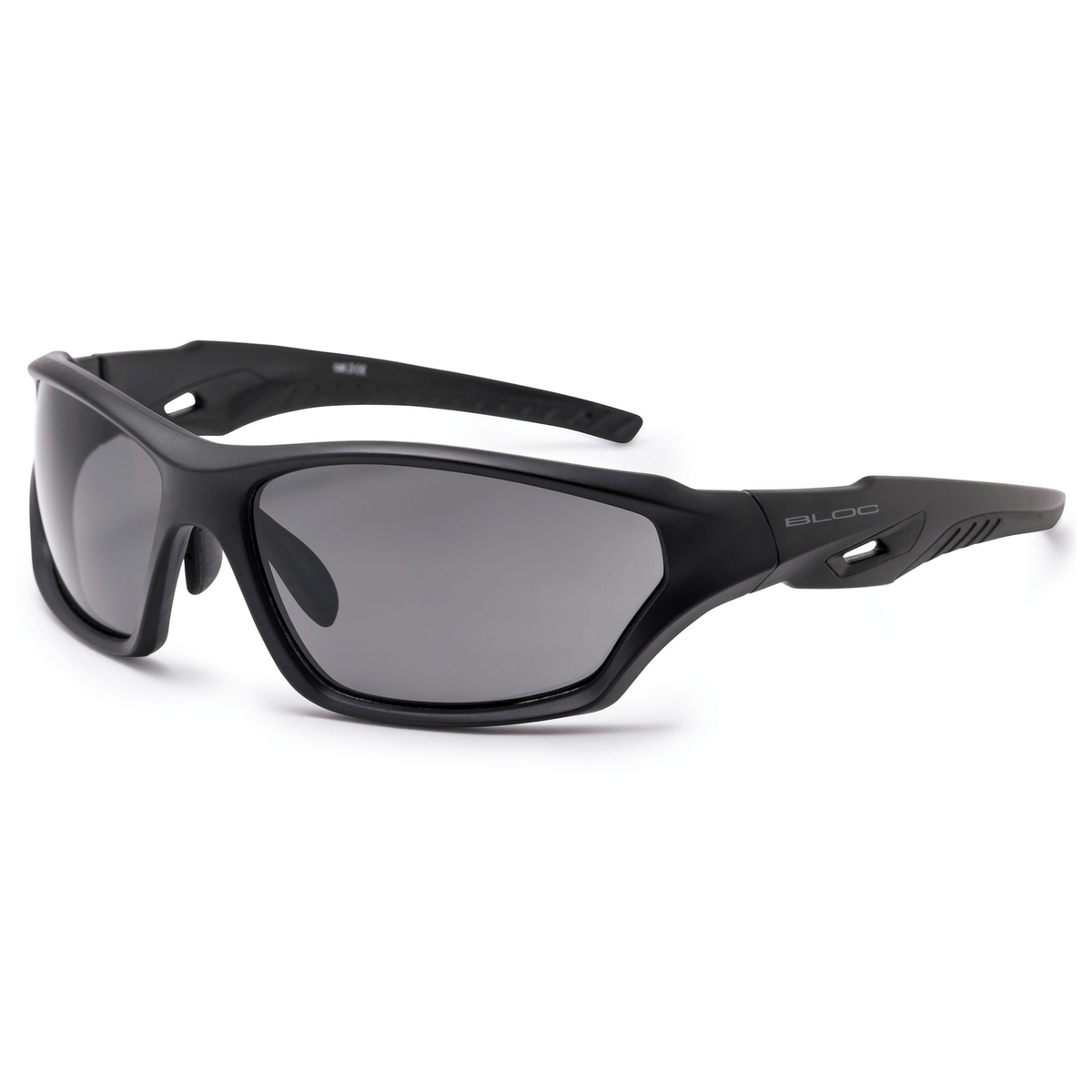 Bloc Beck XMP80 Polarised Sunglasses – Black Frame Grey Lens – Bloc Eyewear