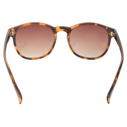 back view Bloc Jasmin FF1 Sunglasses – Shiny Tort Brown Grad Cat 3
