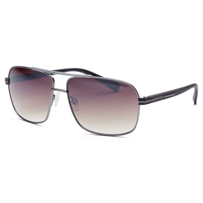 Bloc Pilot F450 Sunglasses – Matt Gun Black Grey Grad Cat 3