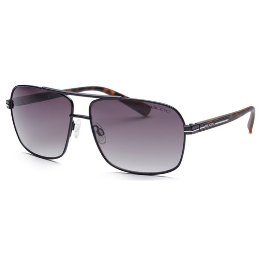 Bloc Pilot F451 Sunglasses – Matt Black Tort Grey Grad Cat 3