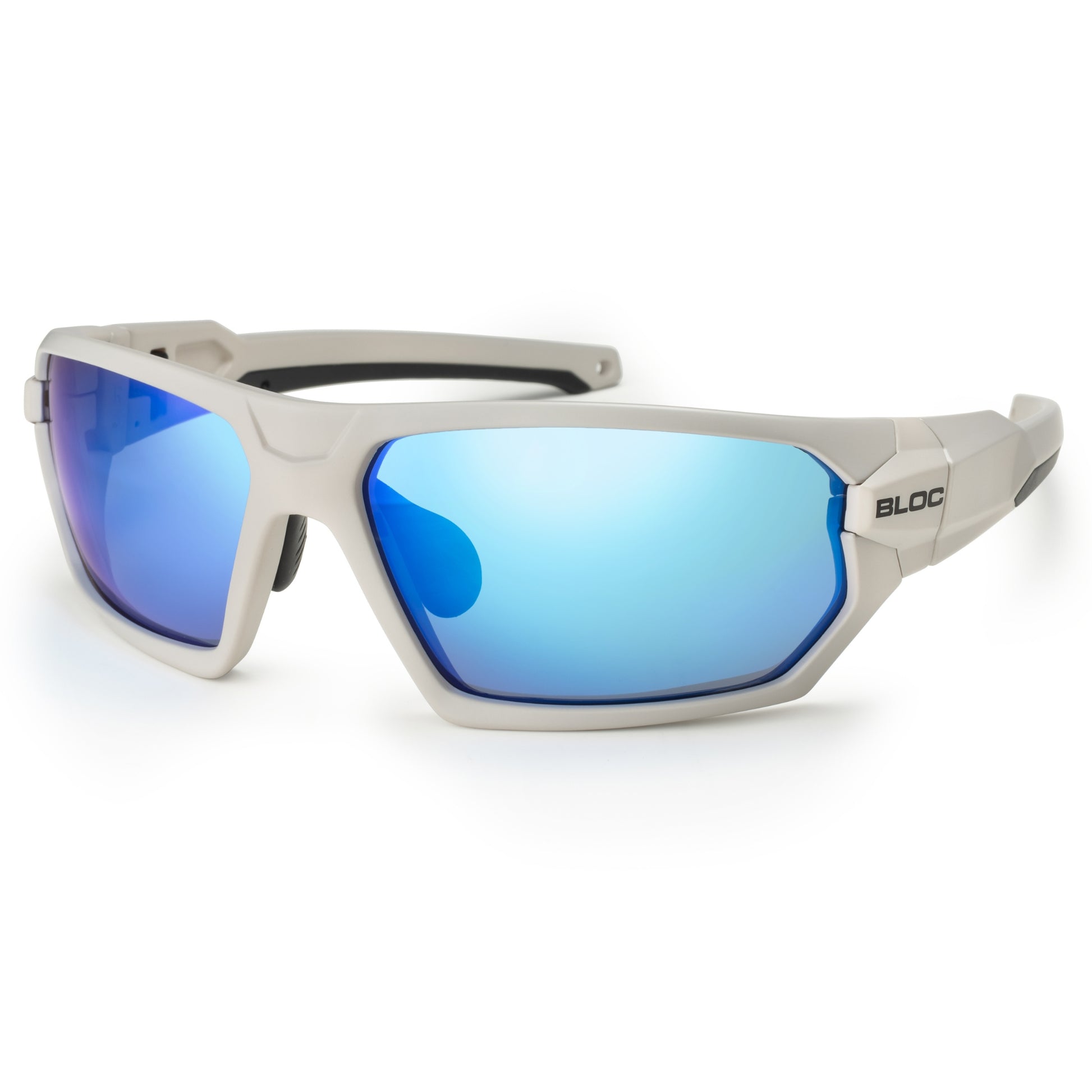 Bloc Twenty Five XCB90 Sunglasses – Crayon Grey Blue Mirror Cat 3