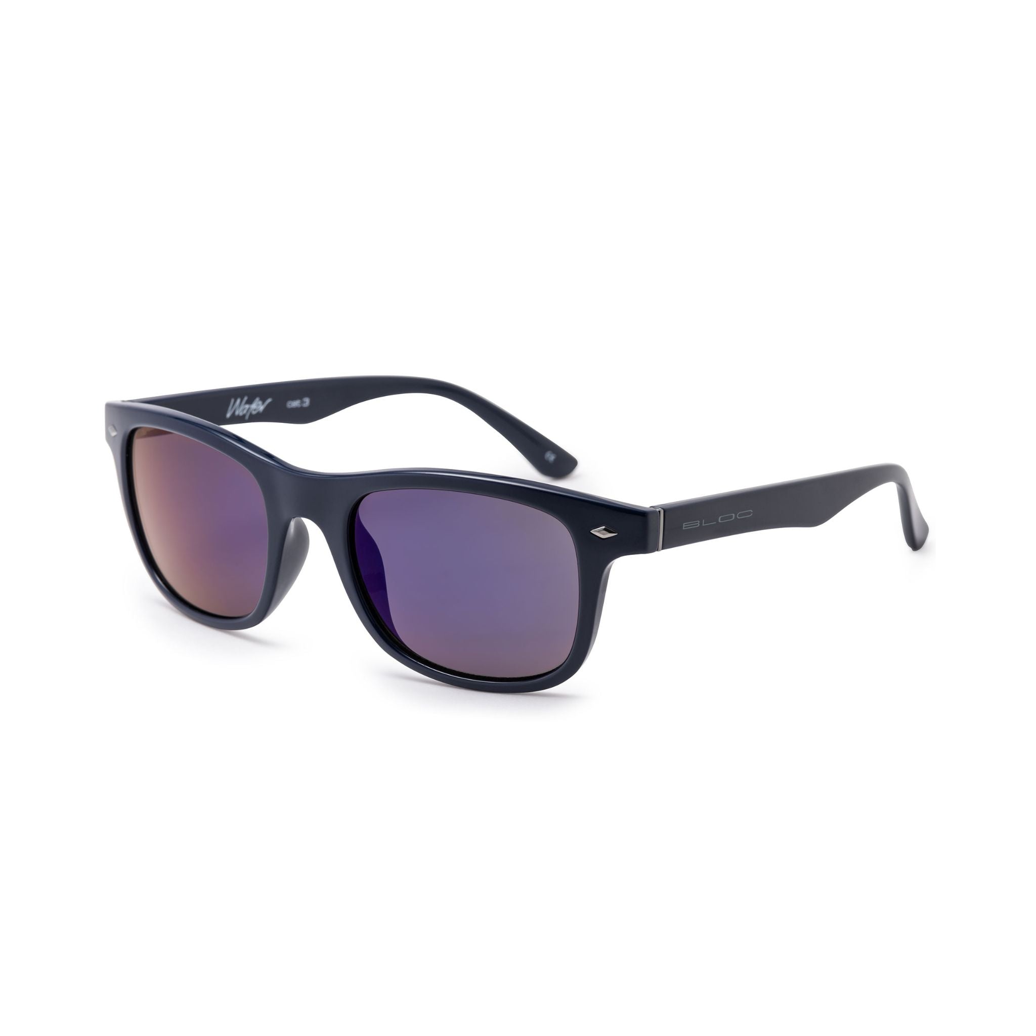 Bloc Junior Wafer J506 Sunglasses – Navy Blue Mirror Cat 3 – Bloc Eyewear