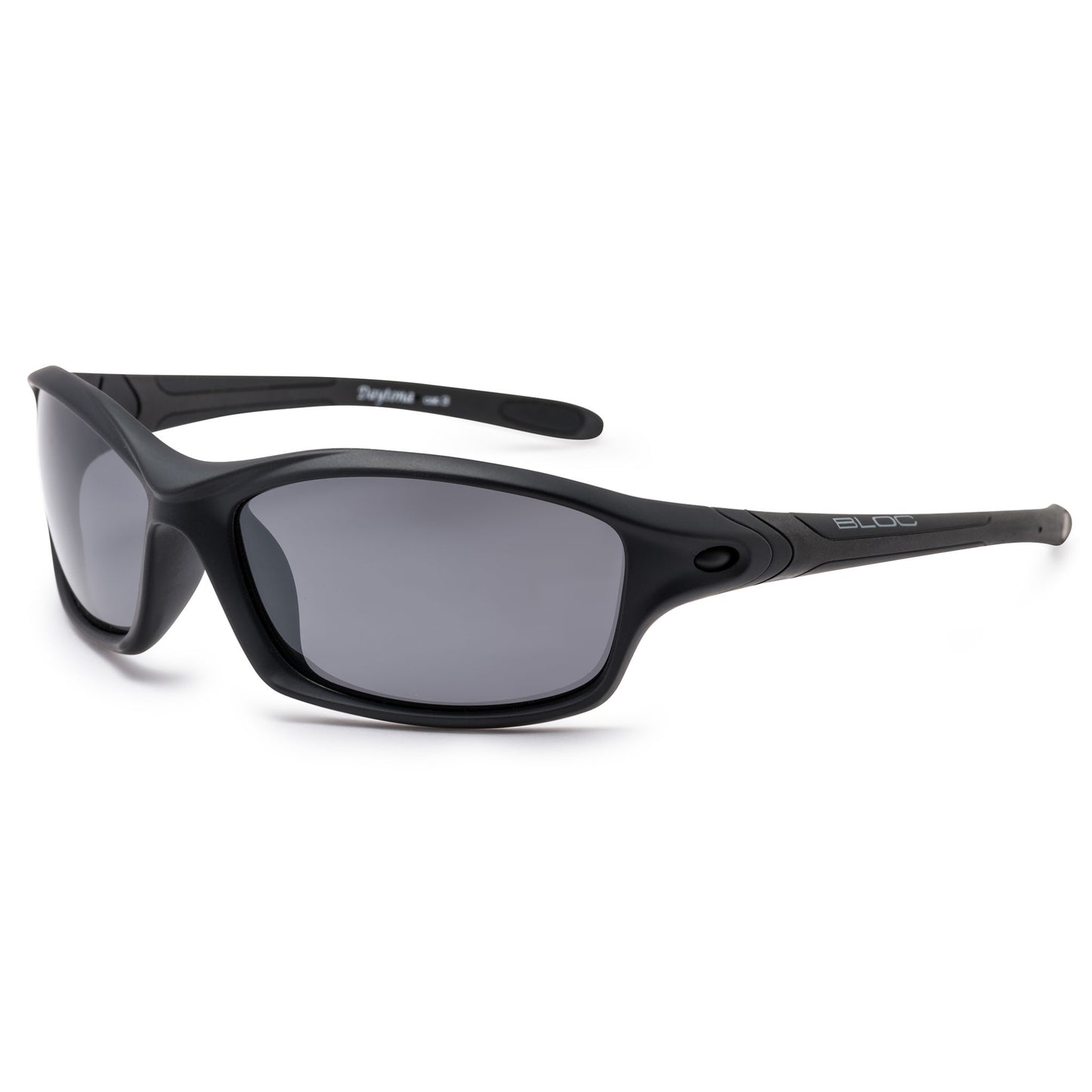 Bloc Daytona XMP60 Sports Glasses – Matt Black Polarised Grey Cat 3