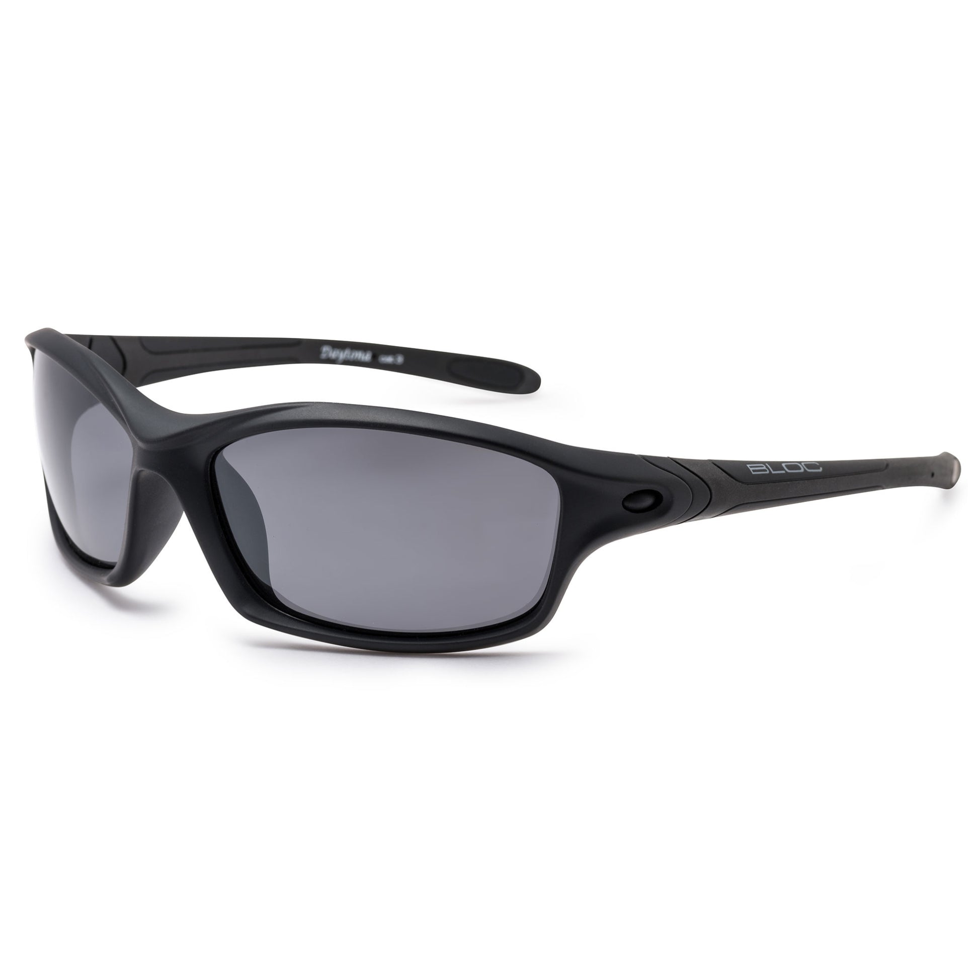Bloc Daytona XMP60 Sports Glasses – Matt Black Polarised Grey Cat 3
