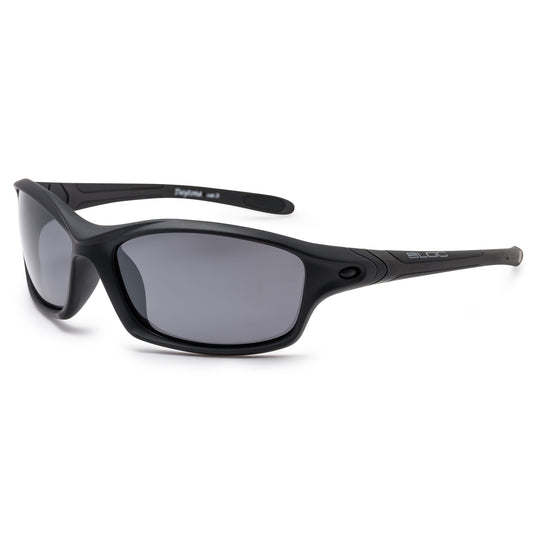 Bloc Daytona XMP60 Sports Glasses – Matt Black Polarised Grey Cat 3