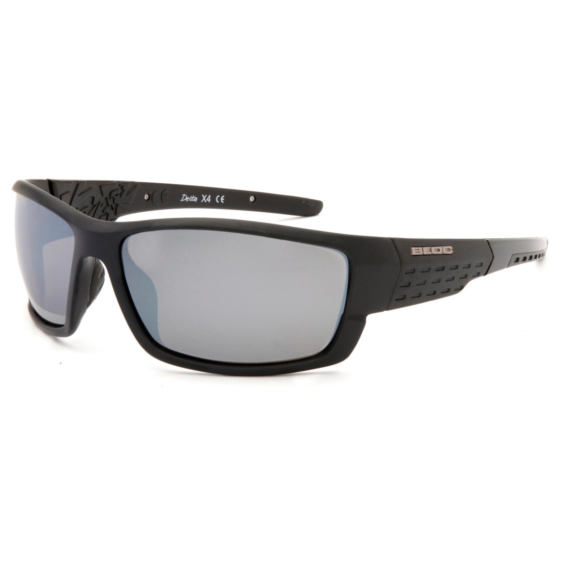 Bloc Delta P40 Sports Glasses – Matt Black Polarised Grey Cat 3