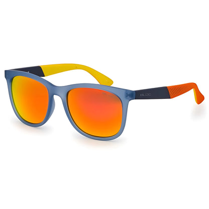 Bloc Fiji FF91 Sunglasses – Matt Blue Red Mirror Cat 3