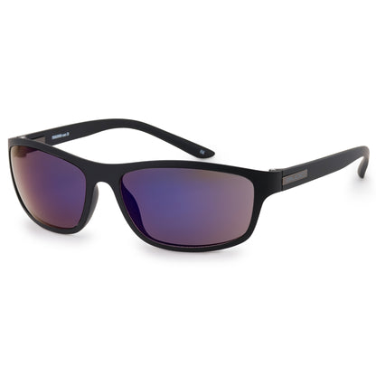 Bloc Hornet 2 X150 Sunglasses – Matt Black Blue Mirror Cat 3