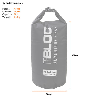 DRY SACK BLACK TPU 10L