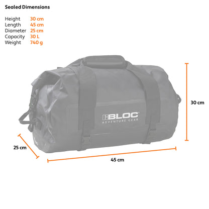 DUFFLE BAG GREEN 30L